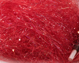 Baitfish ULTRA Sparkle Dubbing, Red UVR / 42